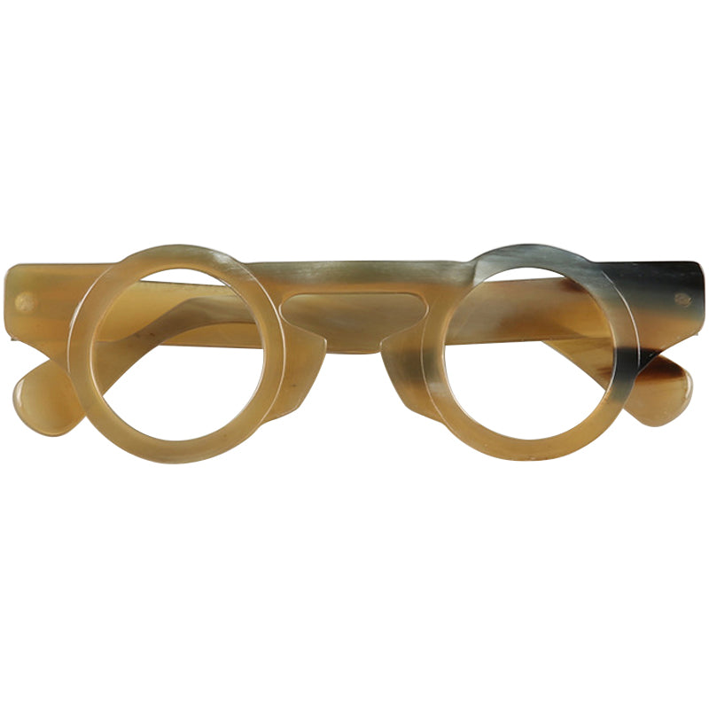 Buffalo Horn Round Glasses NJ1045