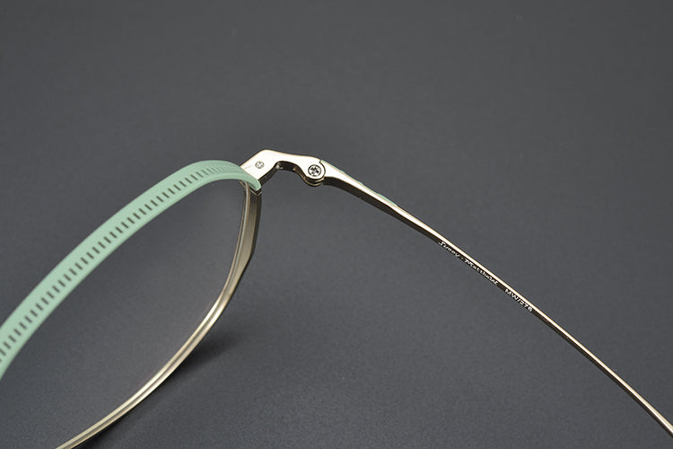 Geometric Glasses MW1262 - Wide Frames for Men with Larger Heads