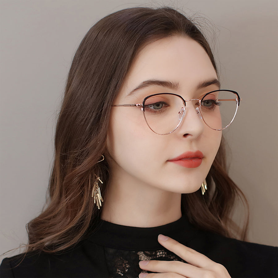 Cat-Eye Glasses O2766