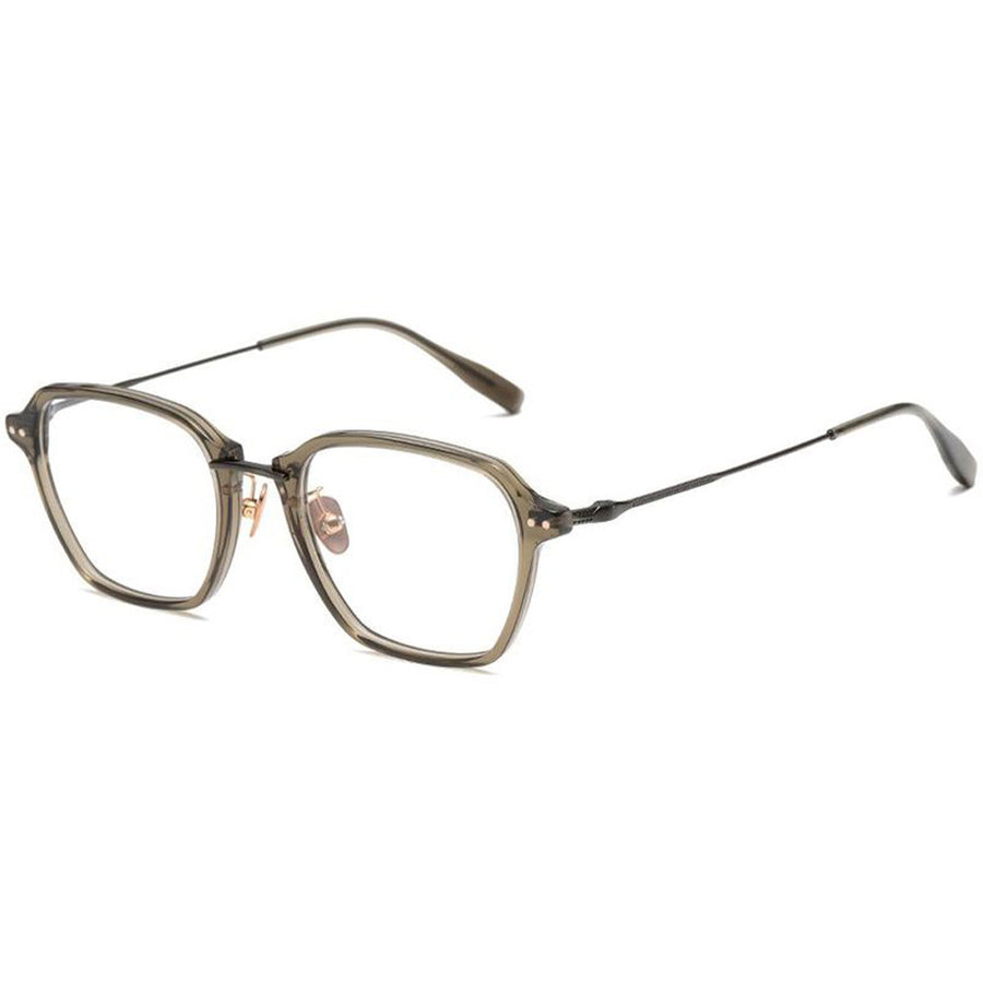 Square Glasses EF1139 - Wide Frames for Men with Larger Heads