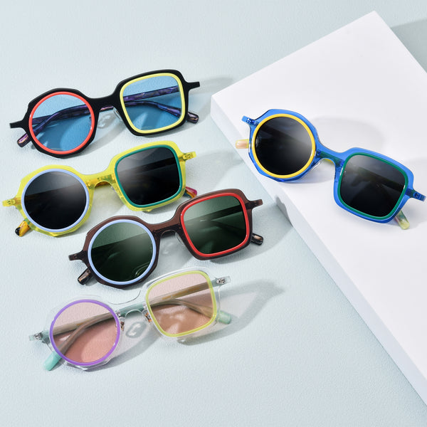 Geometric Sunglasses BRS1107