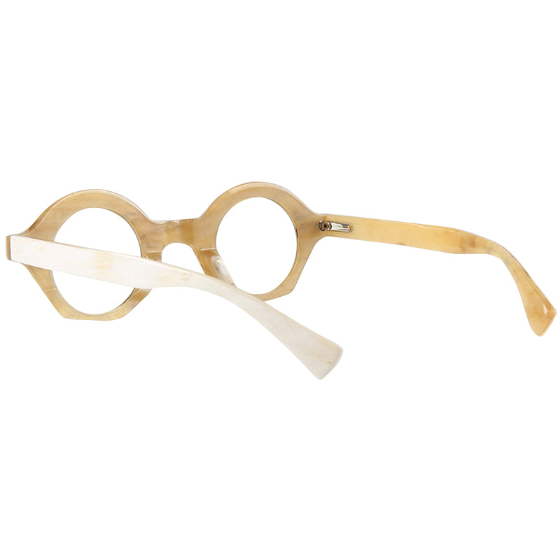 Buffalo Horn Round Glasses NJ1013