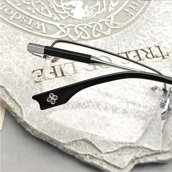 Rectangle Glasses EF1106 - Wide Frames for Men with Larger Heads