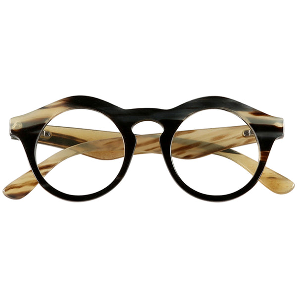 Buffalo Horn Round Glasses NJ1149