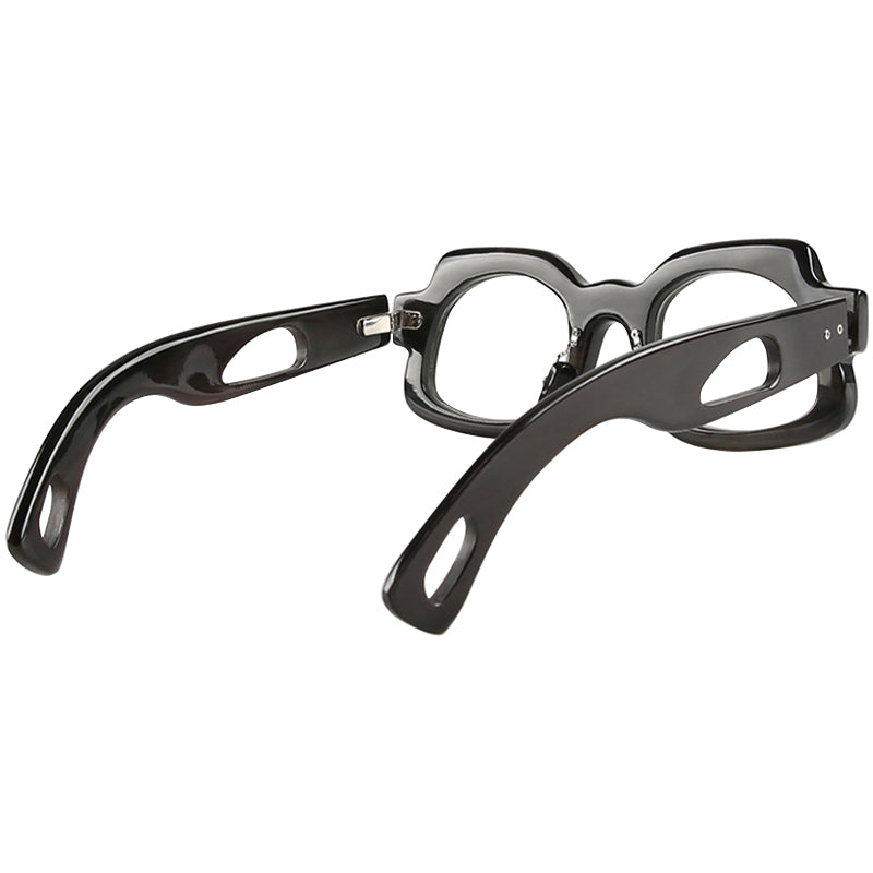 Buffalo Horn Geometric Glasses NJ1048