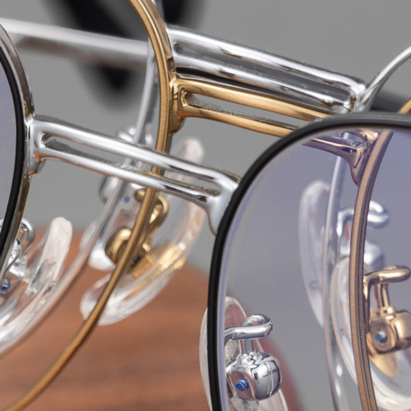 Square Glasses EF1004 - Wide Frames for Men with Larger Heads