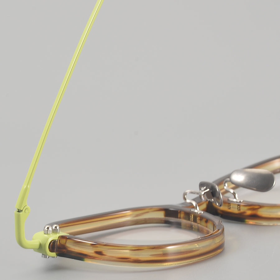 Square Glasses EF1126 - Wide Frames for Men with Larger Heads