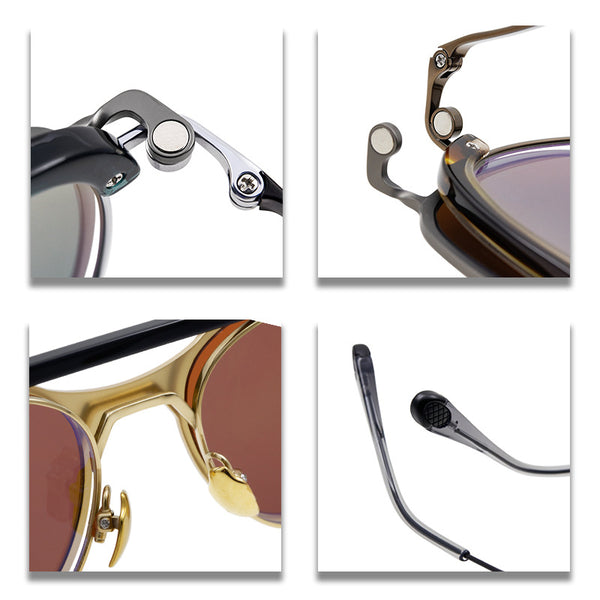 Aviator Glasses GC1104- Wide Frames for Men with Larger Heads