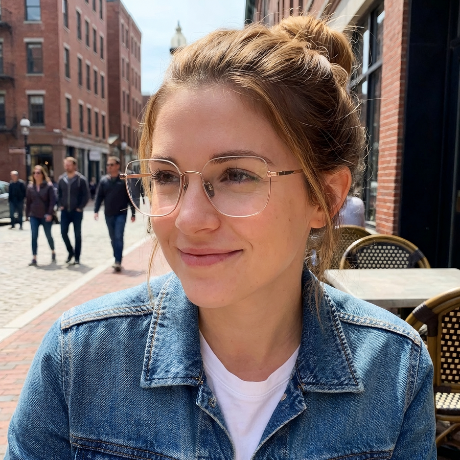 Square Glasses RV1022