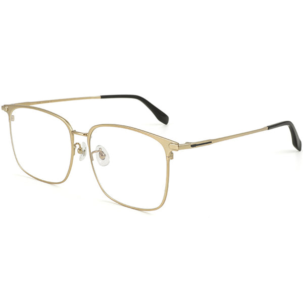 Square Glasses EF1056 - Wide Frames For Men With Larger Heads