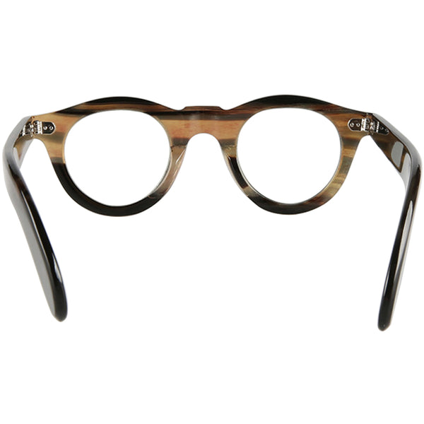 Buffalo Horn Round Glasses NJ1104