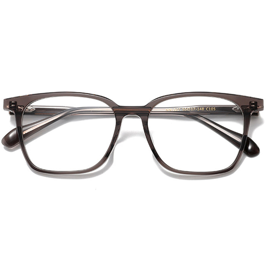 Square Glasses EF1141 - Wide Frames for Men with Larger Heads