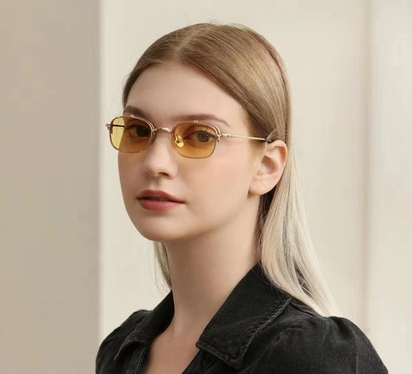 Rectangle Flip Up Glasses BY1049