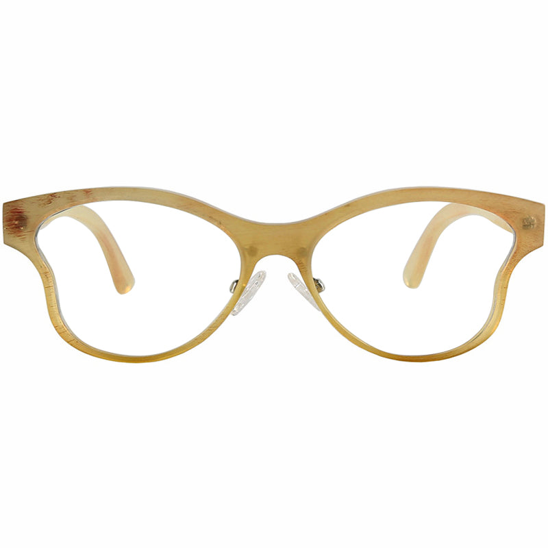 Buffalo Horn Cat-Eye Glasses NJ1154