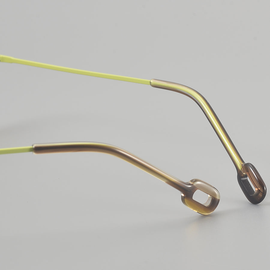 Square Glasses EF1126 - Wide Frames for Men with Larger Heads