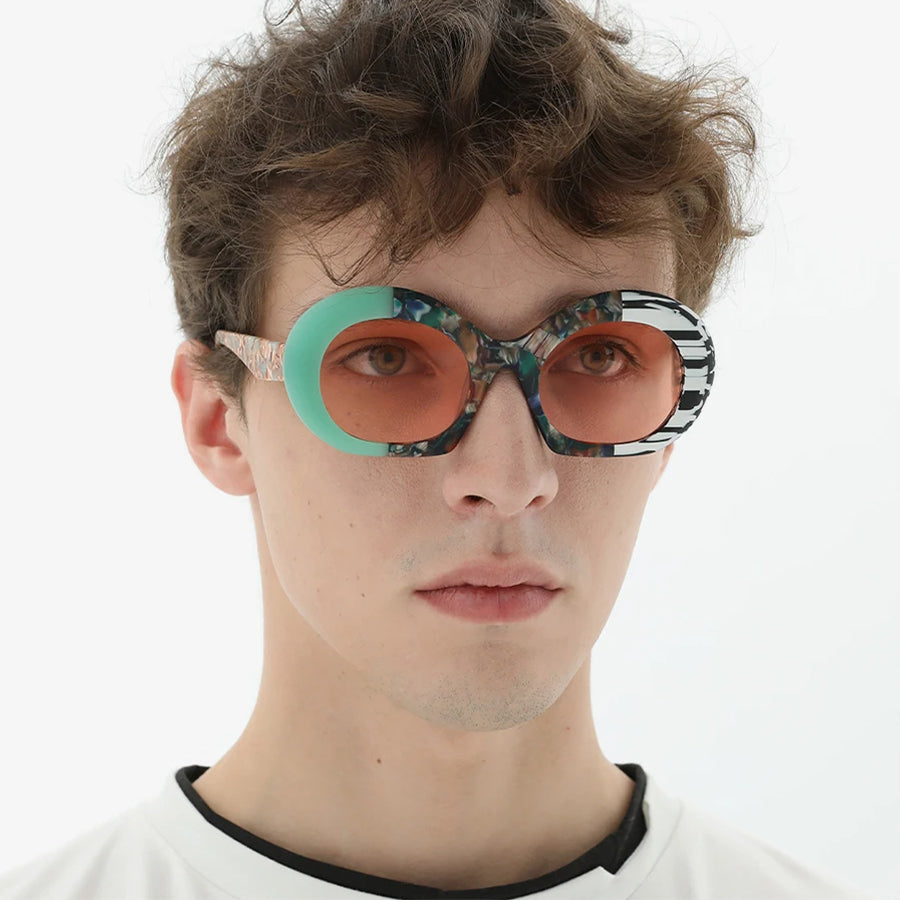 Geometric Sunglasses BRS1093