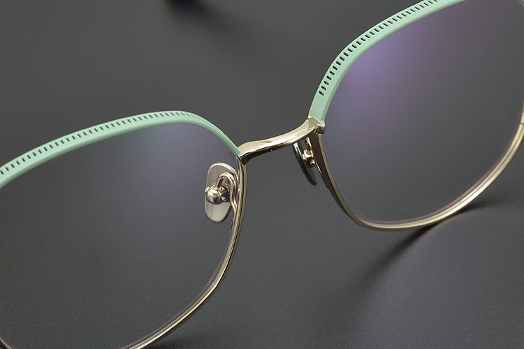 Geometric Glasses MW1262 - Wide Frames for Men with Larger Heads