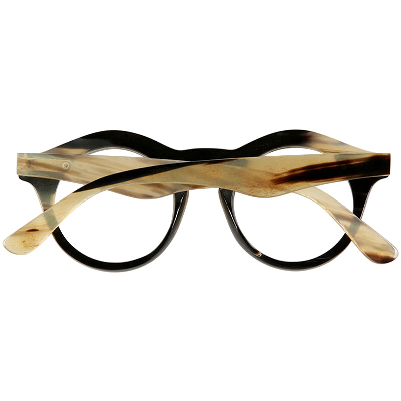 Buffalo Horn Round Glasses NJ1149