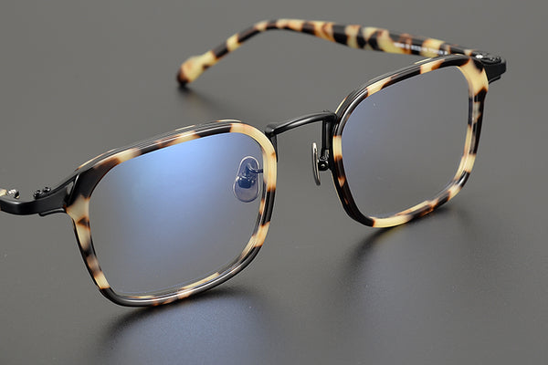 Square Glasses TG1045 - Wide Frames for Men with Larger Heads