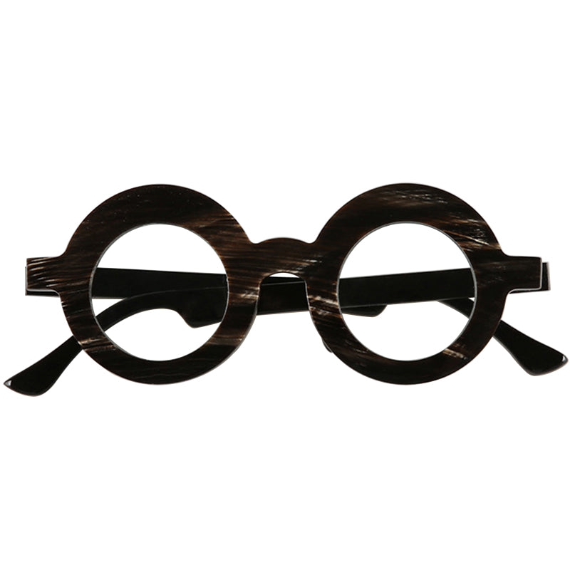 Buffalo Horn Round Glasses NJ1070