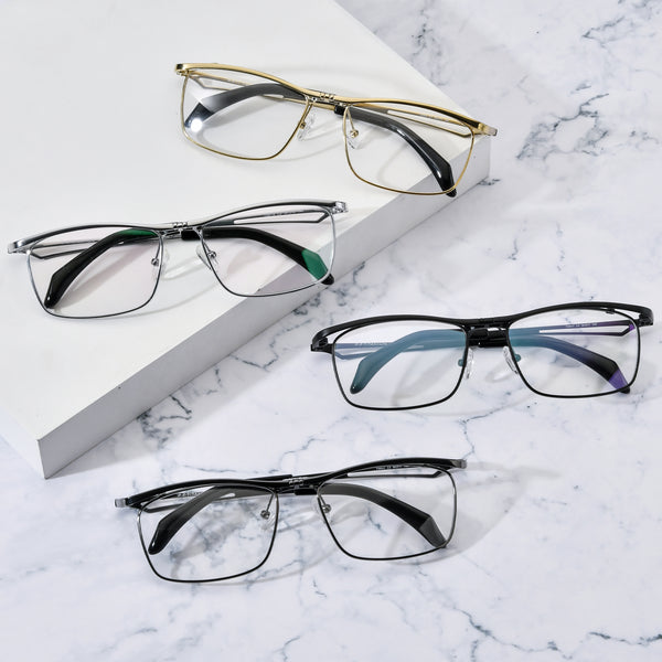 Rectangle Flip Up Glasses A1477