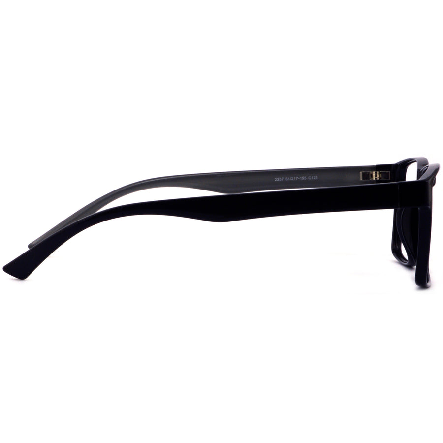 Rectangle Glasses A3918 - Wide Frames for Men with Larger Heads
