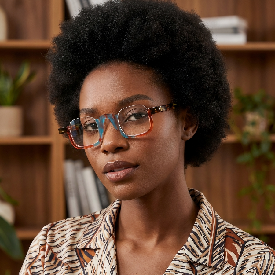 Square Glasses BR1486