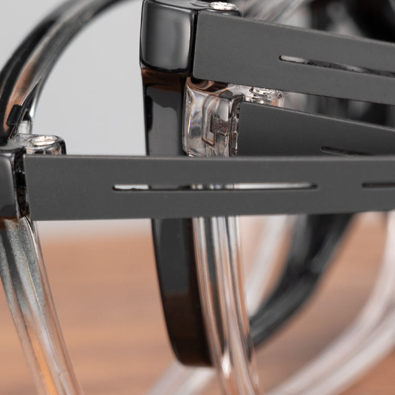 Rectangle Glasses EF1006 - Wide Frames for Men with Larger Heads