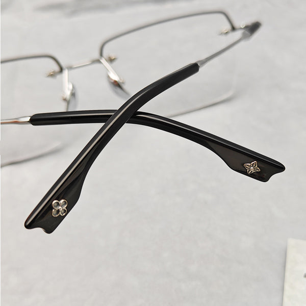 Rectangle Glasses EF1106 - Wide Frames for Men with Larger Heads