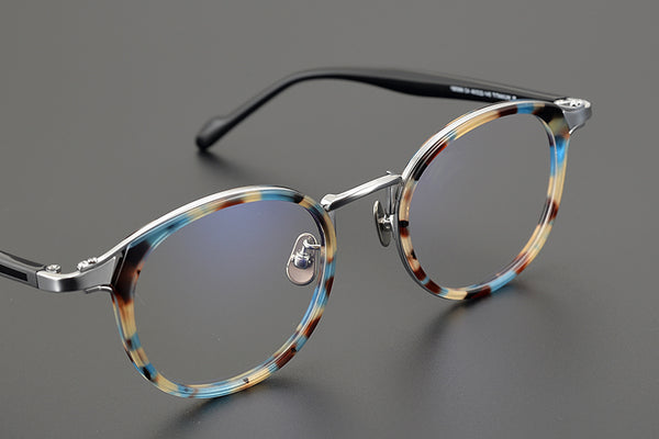 Round Glasses TG1046 - Wide Frames for Men with Larger Heads