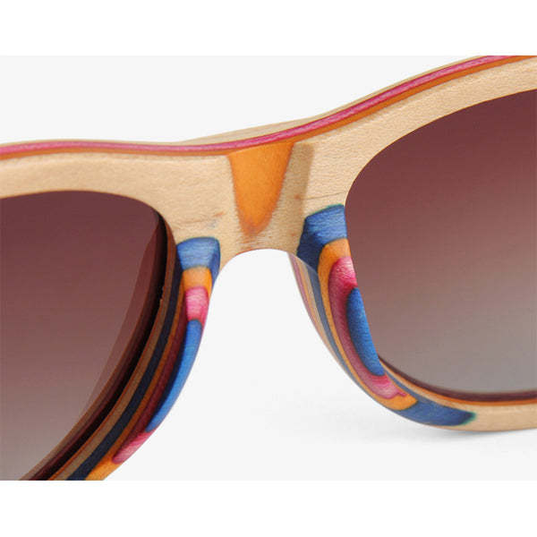 Wood Square Sunglasses S1067