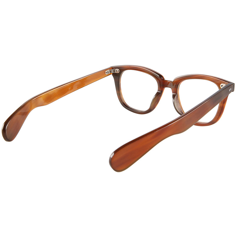 Buffalo Horn Square Glasses NJ1120