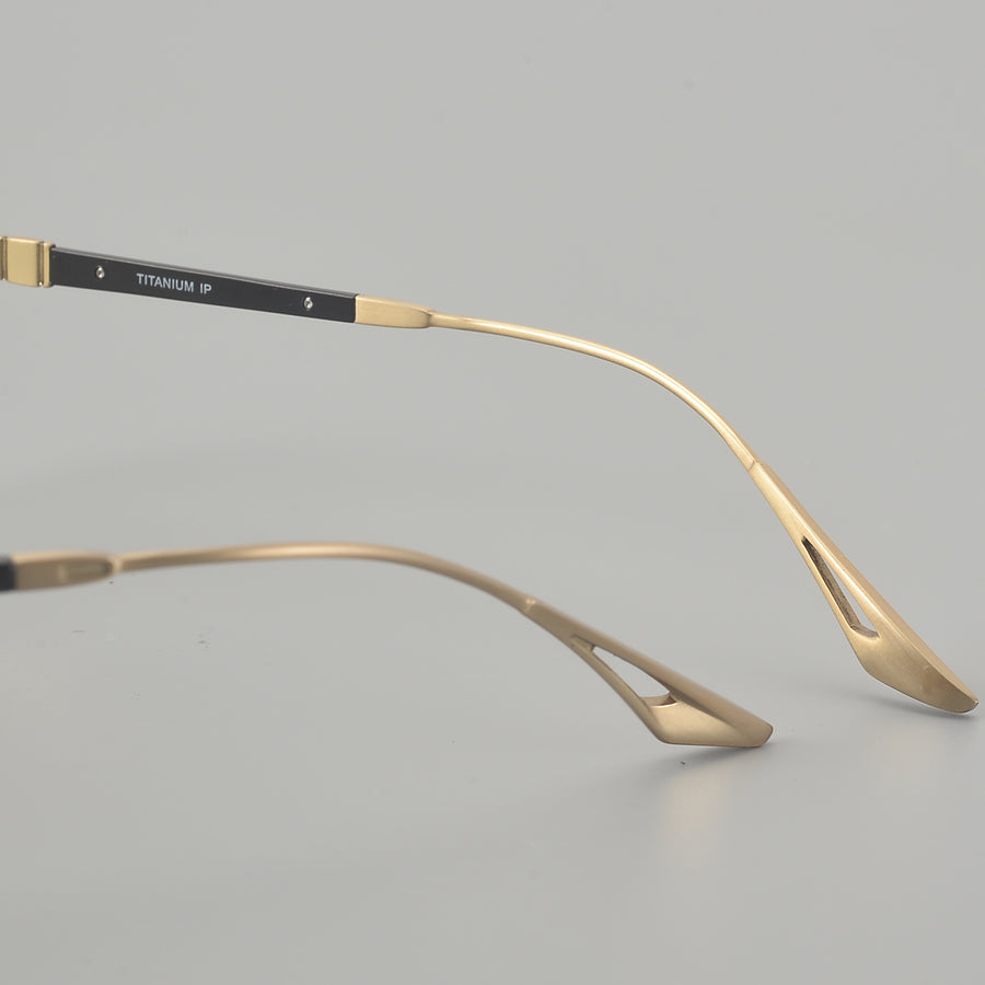 Browline Glasses EF1130 - Wide Frames for Men with Larger Heads