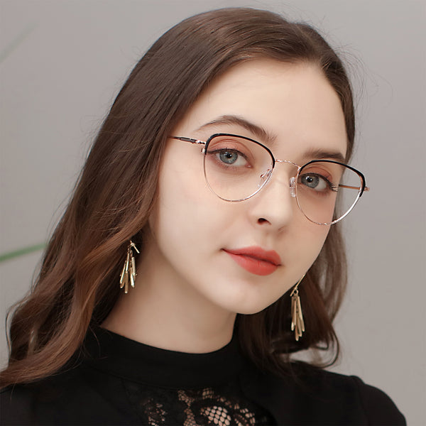 Cat-Eye Glasses O2766