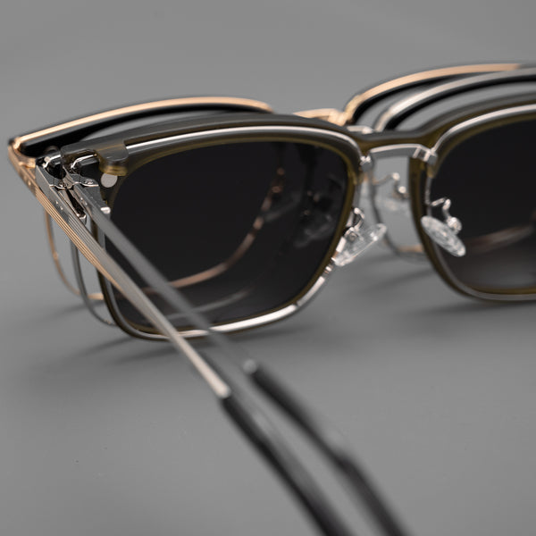 Browline Glasses EF1093 - Wide Frames for Men with Larger Heads