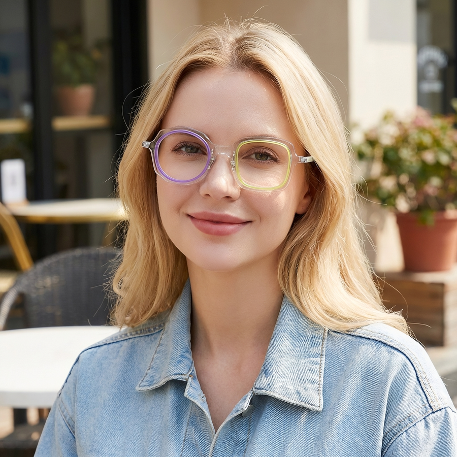 Geometric Glasses BR1483