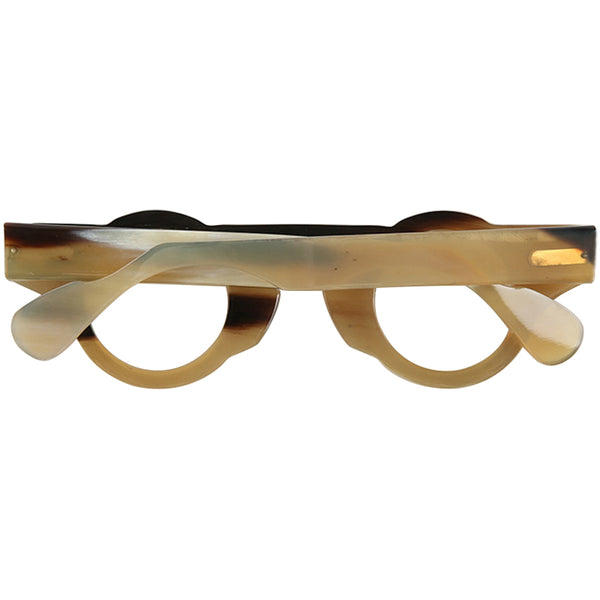 Buffalo Horn Round Glasses NJ1045