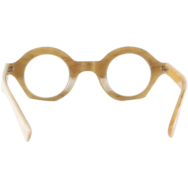 Buffalo Horn Round Glasses NJ1013