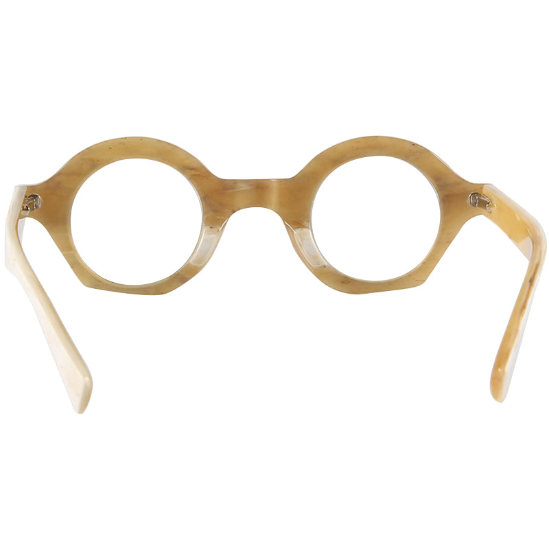 Buffalo Horn Round Glasses NJ1013