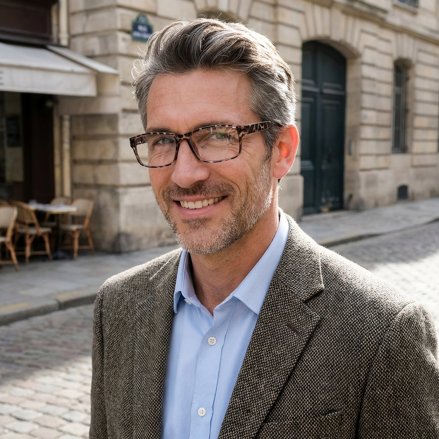 Rectangle Glasses EF1109 - Wide Frames for Men with Larger Heads