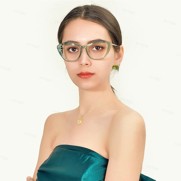 Cat-Eye Glasses A3079