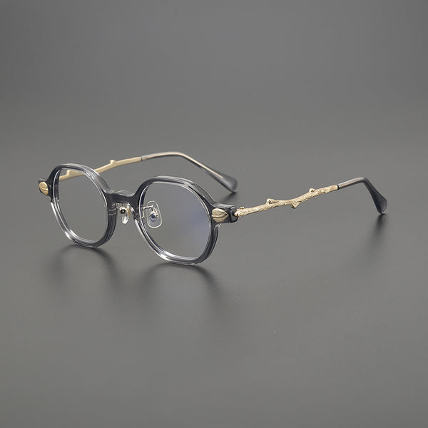 Geometric Glasses TG1240 - Wide Frames for Men with Larger Heads