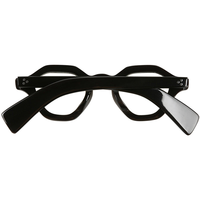 Buffalo Horn Geometric Glasses NJ1066