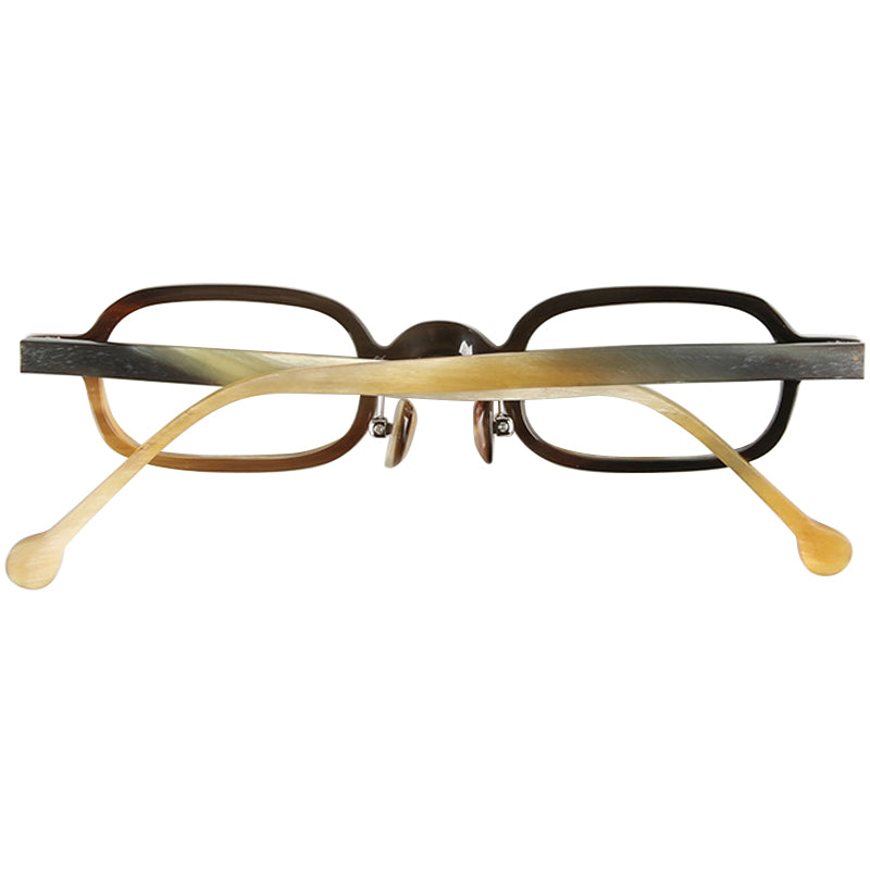 Buffalo Horn Rectangle Glasses NJ1097