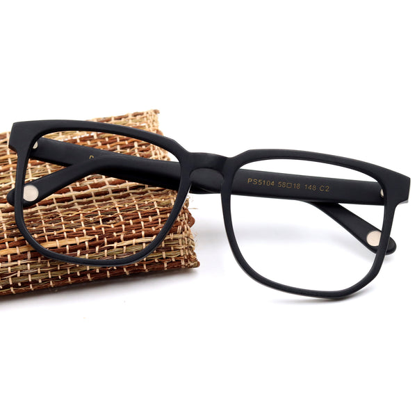Square Glasses EF1068 - Wide Frames For Men With Larger Heads