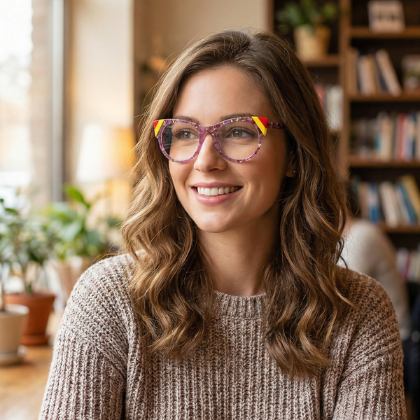 Cat-Eye Glasses A1400