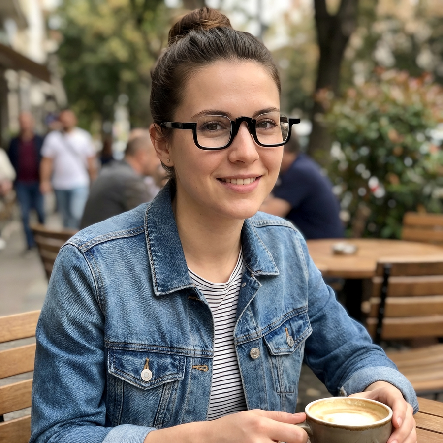 Square Glasses BR1486