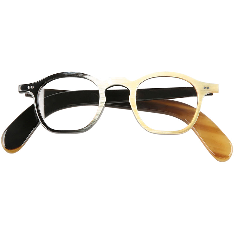 Buffalo Horn Square Glasses NJ1211