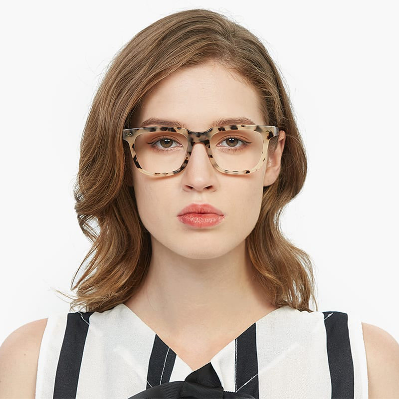 Square Glasses A3128