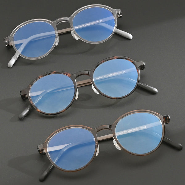 Round Glasses YN1105